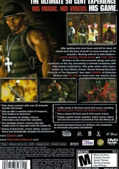 Outlet 50 Cent Bulletproof Ps2 Games