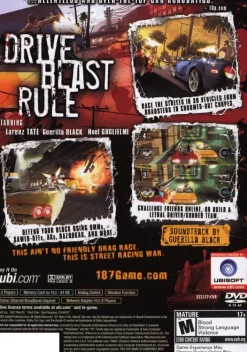 Sale 187 Ride or Die Ps2 Games