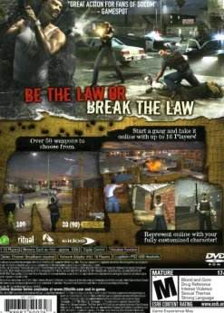 Clearance 25 to Life Ps2 Games