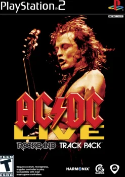 New AC/DC Live Rock Band Track Pack Ps2 Games
