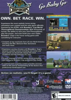 Discount Breeders' Cup World Thoroughbred Championships Ps2 Games