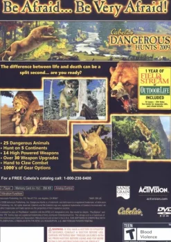 Online Cabela's Dangerous Hunts 2009 Ps2 Games