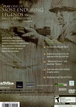 New Call of Duty 2 Big Red One Collector's Edition Ps2 Games