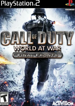Outlet Call of Duty World at War Final Fronts Ps2 Games