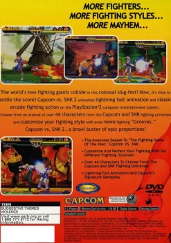 Sale Capcom vs SNK 2 Ps2 Games