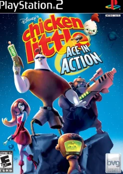 New Chicken Little Ace In Action Ps2 Games