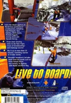 Hot Cool Boarders 2001 Ps2 Games