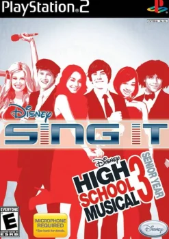 New Disney Sing It High School Musical 3 Ps2 Games