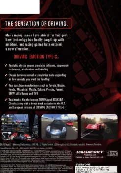Discount Driving Emotion Type-S Ps2 Games
