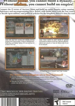 Clearance Dynasty Warriors 5 Empires Ps2 Games