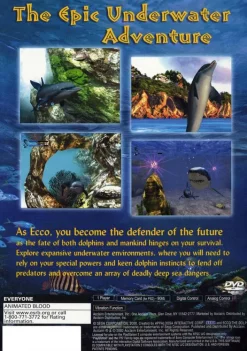 Fashion Ecco the Dolphin Defender of the Future Ps2 Games