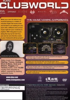 New eJay Clubworld Ps2 Games