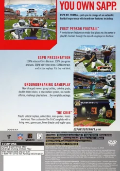 New ESPN Football 2004 Ps2 Games