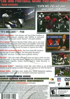Outlet ESPN Football 2005 Ps2 Games