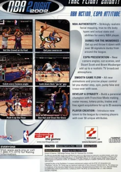 Online ESPN NBA 2Night 2002 Ps2 Games