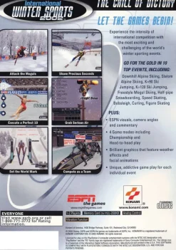 Best ESPN Winter Sports 2002 Ps2 Games