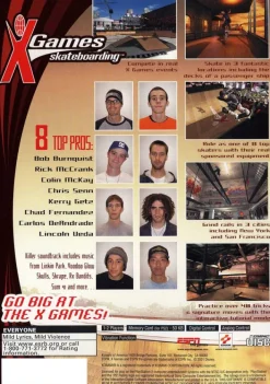 Outlet ESPN X Games Skateboarding Ps2 Games