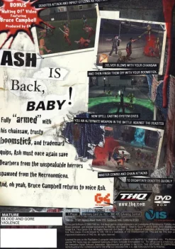 New Evil Dead Fistful of Boomstick Ps2 Games