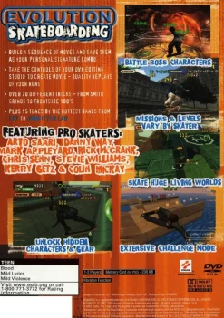 Online Evolution Skateboarding Ps2 Games