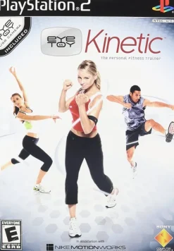 New EyeToy Kinetic with Camera Ps2 Games