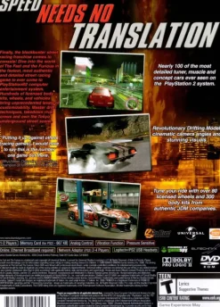 Discount Fast and the Furious Ps2 Games