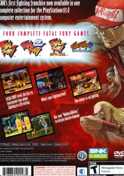 Best Fatal Fury Battle Archives Volume 1 Ps2 Games