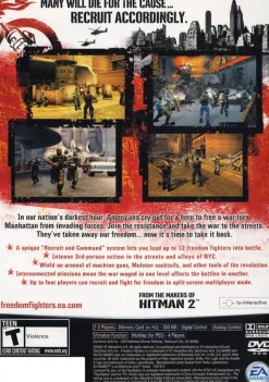 Online Freedom Fighters Ps2 Games