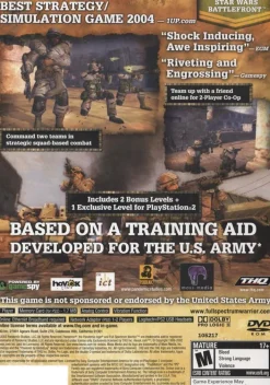 Fashion Full Spectrum Warrior Ps2 Games