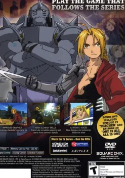 Discount Fullmetal Alchemist 2 Curse of the Crimson Elixir Ps2 Games
