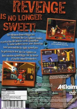 Outlet Fur Fighters Viggos Revenge Ps2 Games