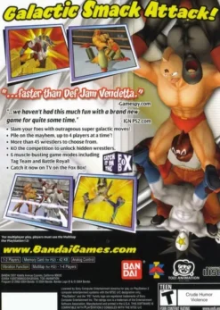 Discount Galactic Wrestling Ps2 Games