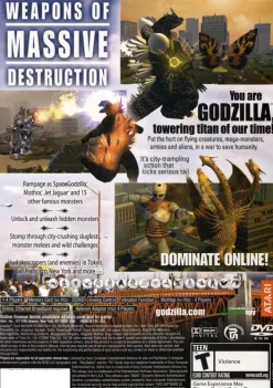 New Godzilla Save the Earth Ps2 Games