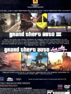 Discount Grand Theft Auto Double Pack Ps2 Games