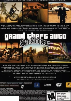 Best Grand Theft Auto San Andreas Special Edition Ps2 Games