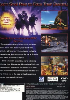 New Grandia II Ps2 Games