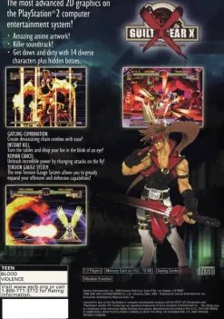 Discount Guilty Gear X Ps2 Games
