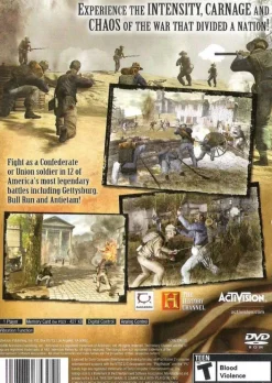 Hot History Channel Civil War A Nation Divided Ps2 Games