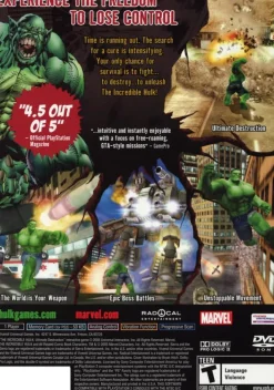 Discount Incredible Hulk Ultimate Destruction Ps2 Games