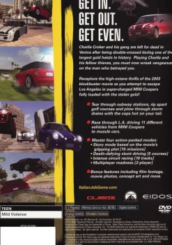 Fashion Italian Job Ps2 Games