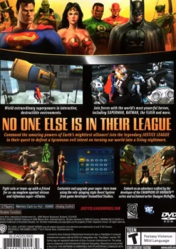 Outlet Justice League Heroes Ps2 Games