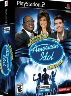 Clearance Karaoke Revolution American Idol Encore Bundle Ps2 Games