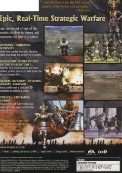 Sale Kessen Ps2 Games