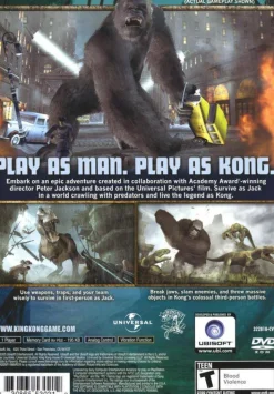New King Kong the Movie Ps2 Games