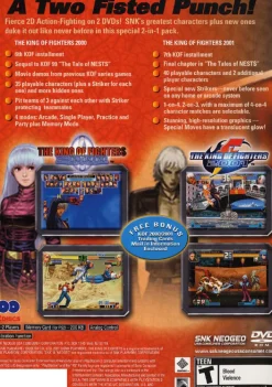 Clearance King of Fighters 2000/2001 Ps2 Games