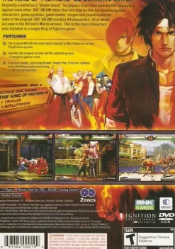 Online King of Fighters 98 Ultimate Match Ps2 Games