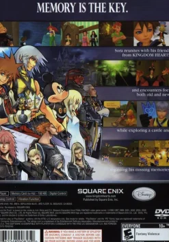 Outlet Kingdom Hearts RE Chain of Memories Ps2 Games