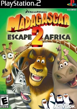 Hot Madagascar Escape 2 Africa Ps2 Games