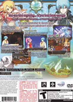 New Mana Khemia 2: Fall of Alchemy Ps2 Games