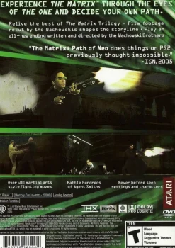 Sale Matrix Path of Neo Ps2 Games