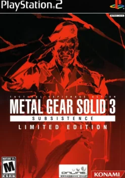 New Metal Gear Solid 3 Subsistence Limited Edition Ps2 Games